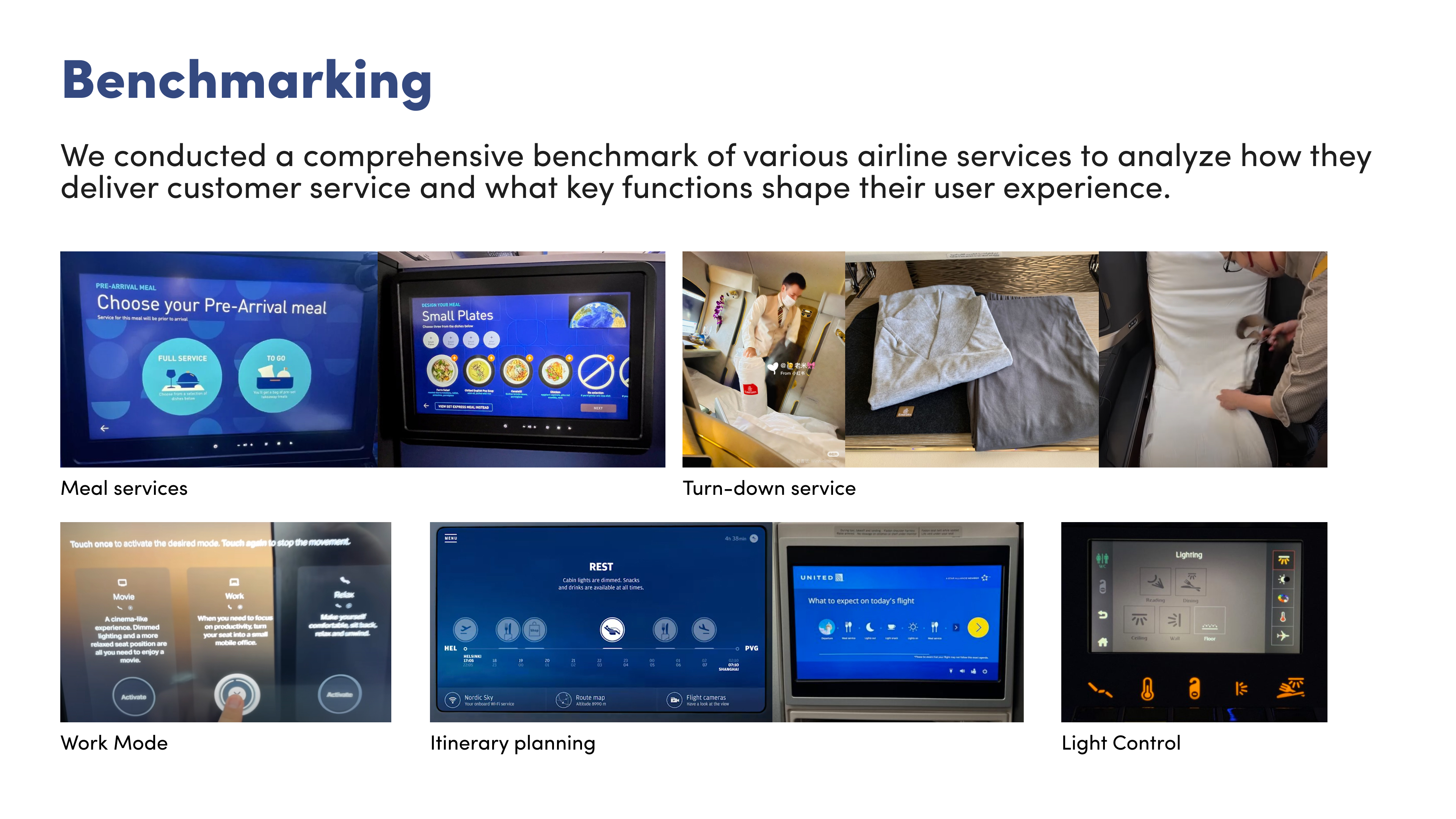 Cabin workflow mapping sketches