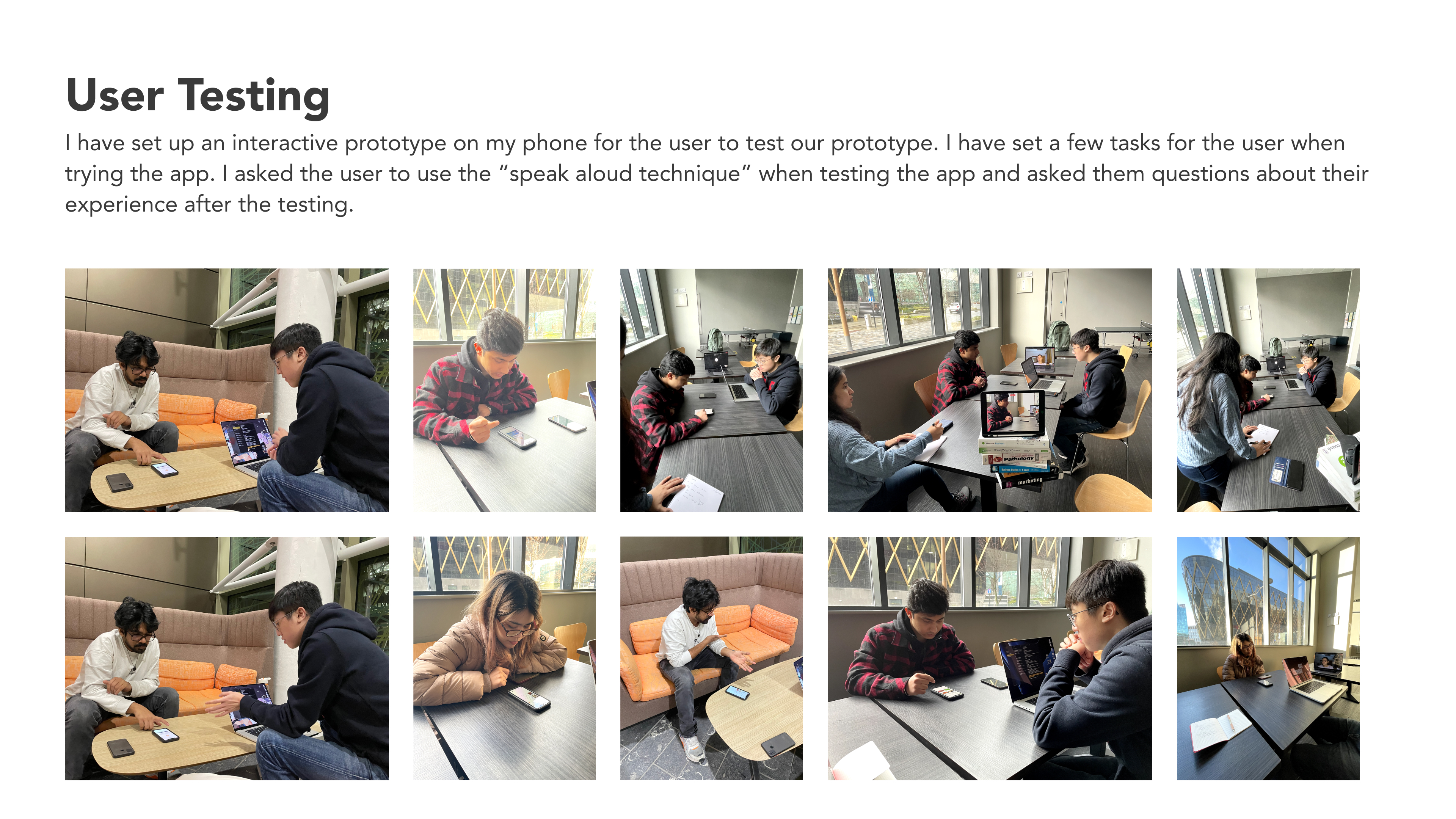 Cabin workflow mapping sketches