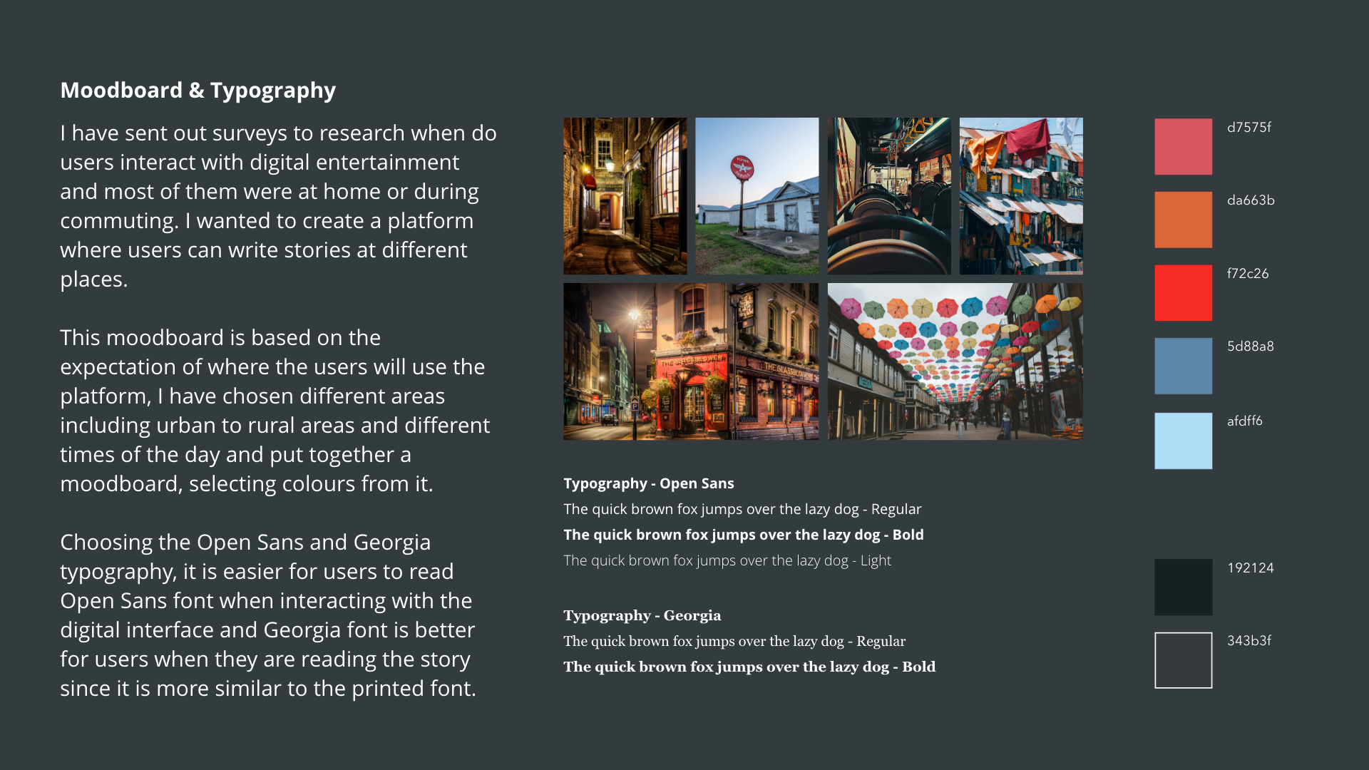 Cabin workflow mapping sketches