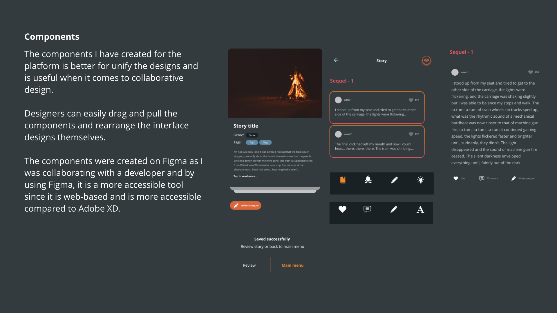 Cabin workflow mapping sketches